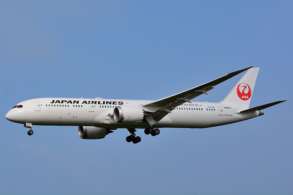 Boeing 787-9 Dreamliner in flight