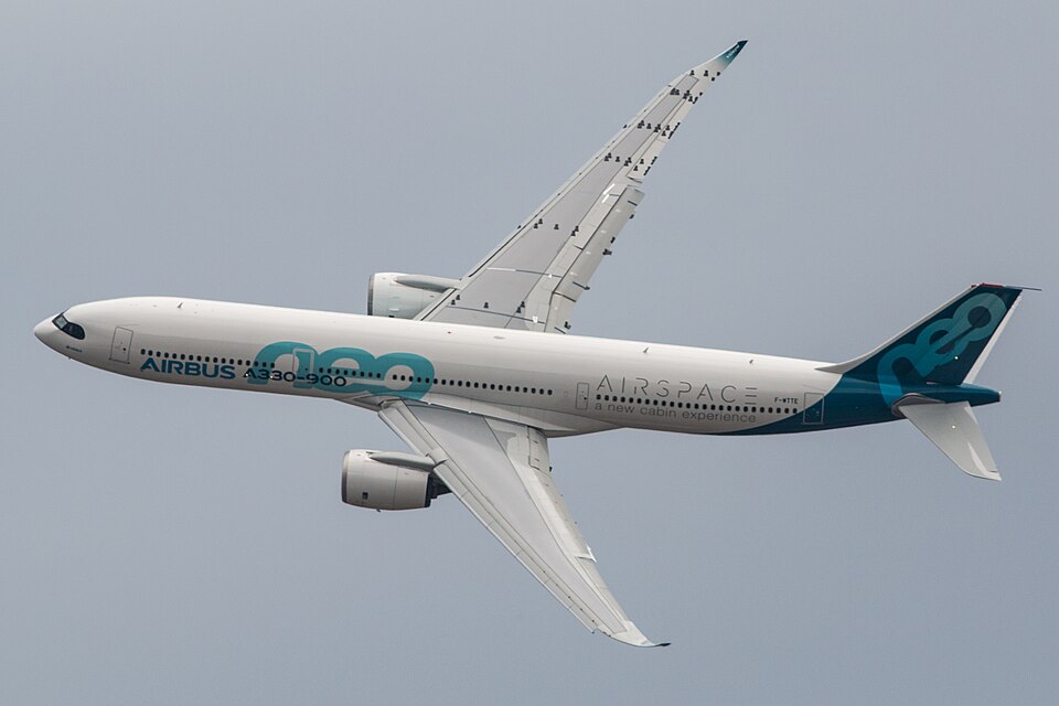 Airbus A330-900neo in flight